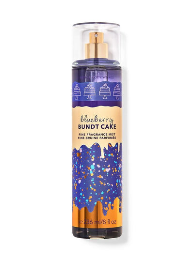 Bath & Body Works blueberry BUNDT CAKE Fragrance Body Mist