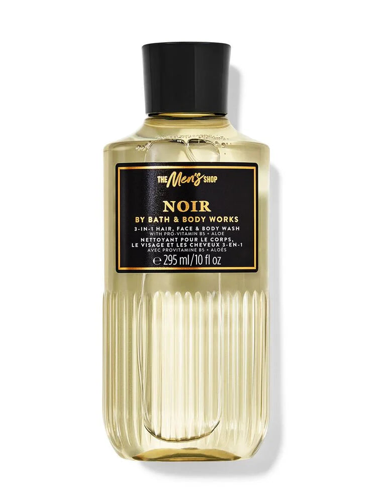Bath&Body Works Noir Men 3 in 1 face hair and  Body Wash