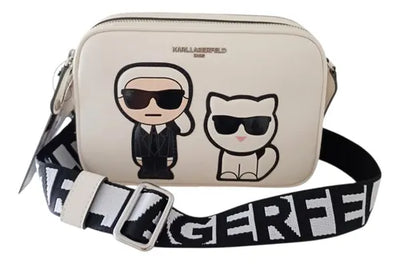 Karl Lagerfeld White Crossbody