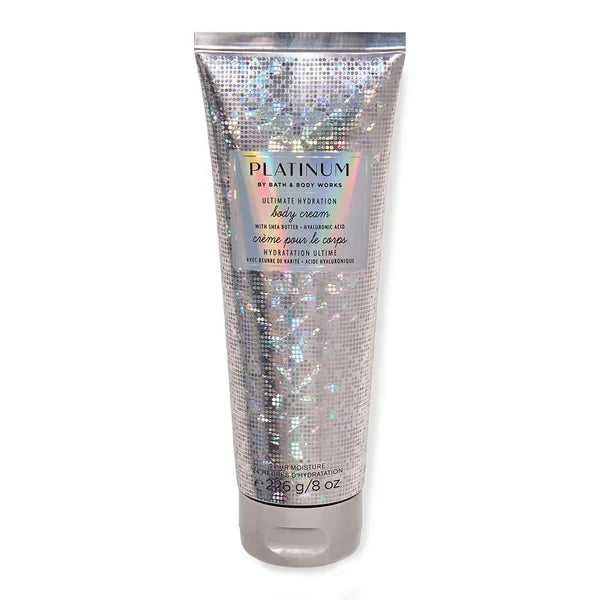 BATH and BODY WORKS PLATINUM BODY CREAM