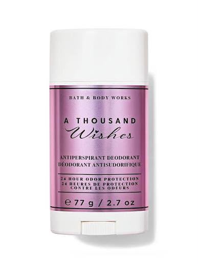 Bath & Body Works antiperspirant deodorant stick "A Thousand Wishes" scent