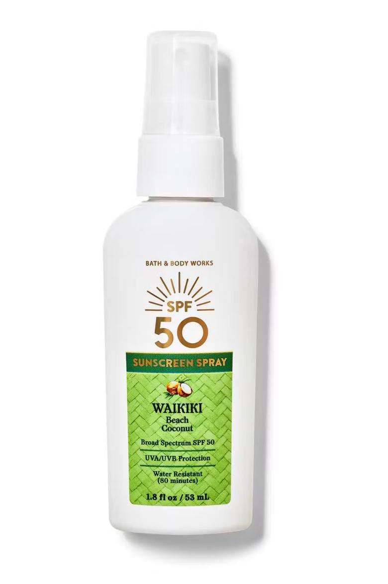 Bath & Body Works Waikiki Beach Coconut Sunscreen Spray