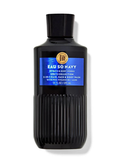 Bath & Body Works Eau So Navy 3 in 1 Face Hair and Body Wash